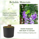 Artificial Wisteria Tree 5.5 FT with Nursery Pot Set of 2