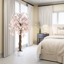 5.5 FT Tall Artificial Cherry Blossom Tree with Pink/White Flowers 1 Pack