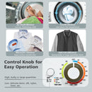 1.5 Cu .ft Clothes Dryer with with Stainless Steel Wall Mount