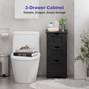 Bathroom Floor Freestanding Storage Organizer with 3 Drawers