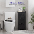 Bathroom Floor Freestanding Storage Organizer with 3 Drawers