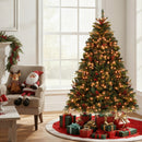 5/6/7/8 FT Artificial Christmas Tree with LED Lights and Remote APP Control