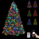 5/6/7/8 FT Artificial Christmas Tree with LED Lights and Remote APP Control