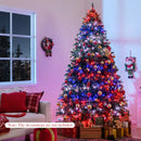 5/6/7/8 FT Artificial Christmas Tree with LED Lights and Remote APP Control