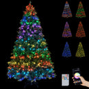 5/6/7/8 FT Artificial Christmas Tree with LED Lights and Remote APP Control