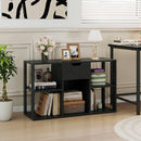 5-Cube Bookcase with Storage Drawer - Modern Display Shelf