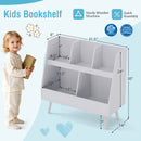 Kids Bookshelf and Toy Organizer 5-Cube Storage Unit