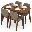 5-Piece Kitchen Table and Upholstered Chairs