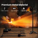 5 Pieces Fireplace Tool Set Fireplace Accessories with Poker