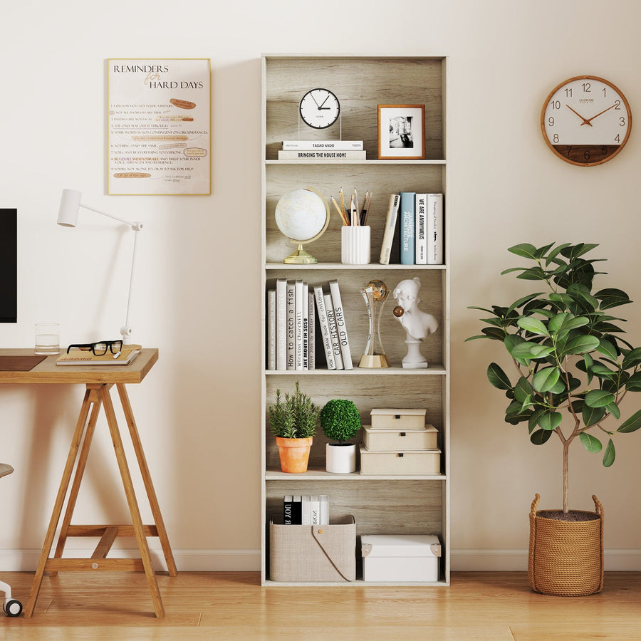 5-Tier Bookshelf Freestanding Display Shelf 67