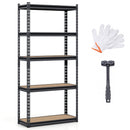 5-Tier Garage Shelving Unit 2200 LBS Heavy Duty Metal Storage Shelves