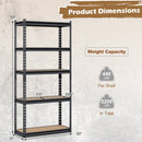 5-Tier Garage Shelving Unit 2200 LBS Heavy Duty Metal Storage Shelves