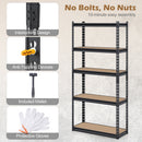 5-Tier Garage Shelving Unit 2200 LBS Heavy Duty Metal Storage Shelves