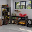 5-Tier Heavy Duty Metal Shelving Unit with 2000 LBS Total Load Capacity