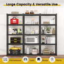 5-Tier Heavy Duty Wire Storage Racks with Anti-slip Foot Pad