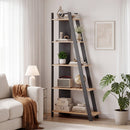 5-Tier Vertical Bookshelf for Small Spaces, 79" Tall