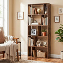 5-Tier Bookshelf with Open Back and Anti-Tipping Kit