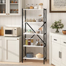 5-Tier Bookshelf with Heavy-Duty Metal Frame