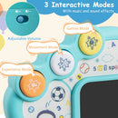 5 in 1 Toddler Sports Toy with Adjustable Basketball Hoop for Baby Boys Girls 18 Months+