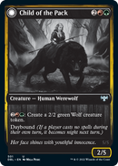 Child of the Pack // Savage Packmate (DBL-501) - Innistrad: Double Feature: (Double Faced Transform)