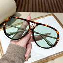 European And American-style Oversized Aviator Sunglasses