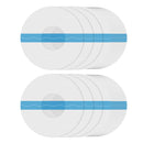 100Pcs Sensor Covers for Libre Waterproof Sweatproof Strong Stick Transparent Invisible Adhesive Patches No Glue Hole On The Center Long Lasting Tape
