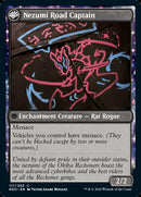 Okiba Reckoner Raid // Nezumi Road Captain (NEO-117) - Kamigawa: Neon Dynasty: (fandfc, enchantment)
