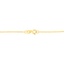 14K Yellow Gold Plated .925 Sterling Silver 1.00 Cttw Baguette Diamond Composite Open Heart 18" Inch Pendant Necklace (I-J Color, I1-I2 Clarity)