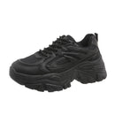 Women's Thick Bottom Breathable White Shoes