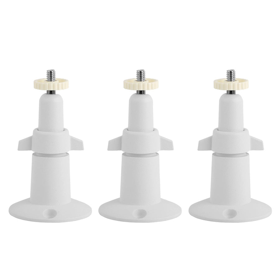 3 Packs Security Camera Wall Mount for Arlo 360¡Adjustable Camera Holder Garden Patio Screw Mount Universal Fit for 1/4