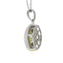 Cubic Zirconium Fashion Pendants Sterling Silver