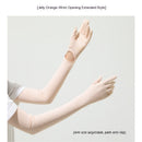 Nylon Ice Silk Long Sun Protection Gloves