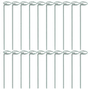 10 Packs 16in Plant Support Stakes Garden Flower Single Stem Support Stake Iron Plant Cage Support Ring For Tomatoes Orchid Lily Peony Rose Flower Ama