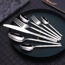 Embossed Handle Steak Cutlery Set