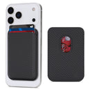 Ultra-thin Magnetic Carbon-fiber-pattern Card Holder
