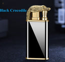 Blue Flame Double Fire Metal Lighter