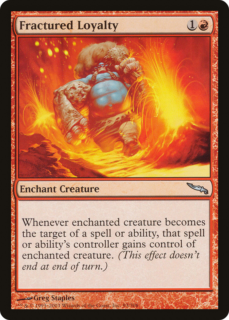 Fractured Loyalty (MRD-093) - Mirrodin Foil