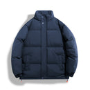 Solid-color Womens Windproof And Warm Jacket