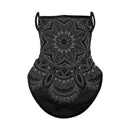 Motorcycle Riding Sun-Protective Face Mask Ear-Hanging Headscarf For Women