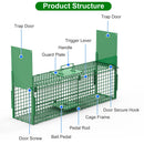 40in Live Animal Trap Cage - Humane Catch & Release