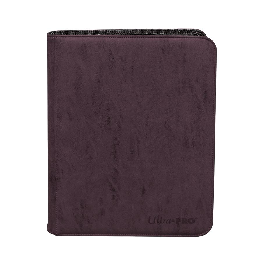 Ultra PRO: 9-Pocket Premium Zippered PRO-Binder - Suede Collection (Amethyst)