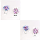 Nightclub reflective gradient color double color headband hair circle
