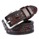 Carved Craft Men's Cattlehide Leather Belt