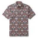 Men's Hawaiian Shirt Enchanted Woodland By Pallavi Chaudhary Cotton Button-down Short Sleeve Aloha Shirt