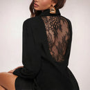 Lace Backless Designer Blazer For Women