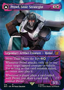 Prowl, Stoic Strategist // Prowl, Pursuit Vehicle (BOT-016) - Transformers: (convertdfc, shatteredglass) (Borderless)
