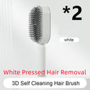 Self Cleaning Hair Brush One-key Airbag Massage