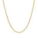 14k Yellow Gold Round Cable Link Chain 1.9mm