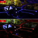 Car LED Neon Strip Lights 12V USB Waterproof