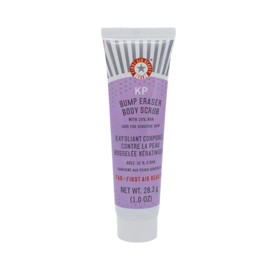 FIRST AID BEAUTY KP Bump Eraser Body Scrub with 10% AHA 1oz - Missing Box